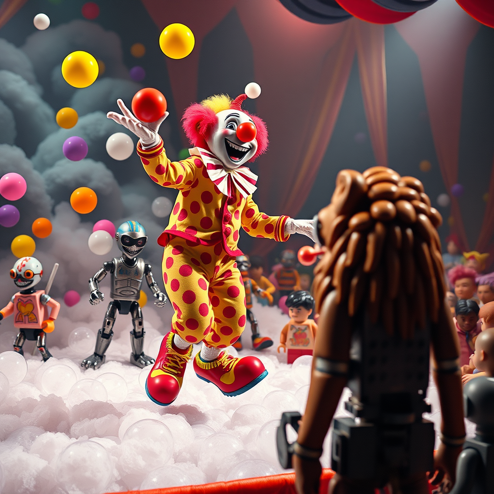 the middle of a circus website