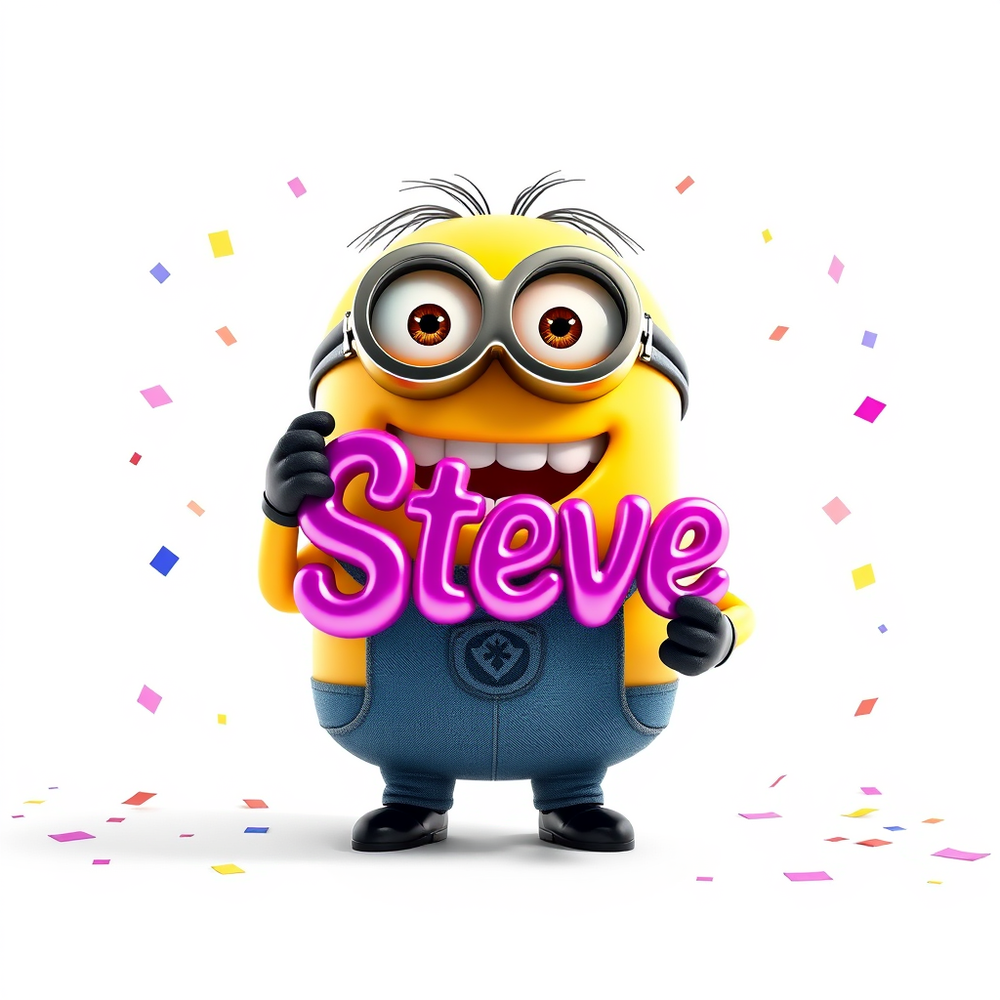 The Minions character with name website