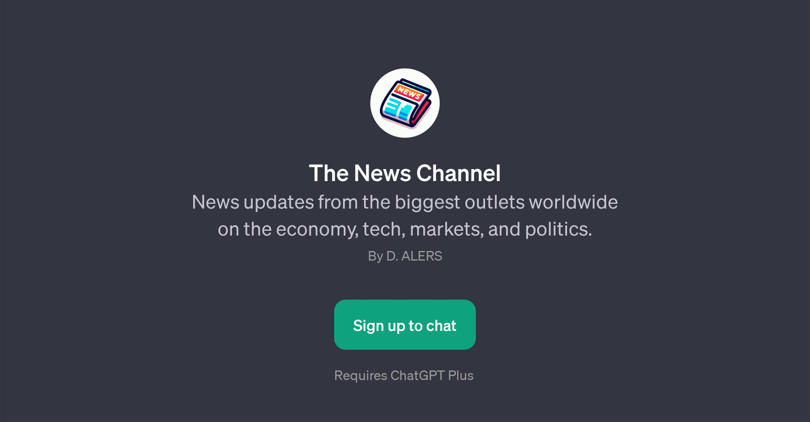 The News Channel website