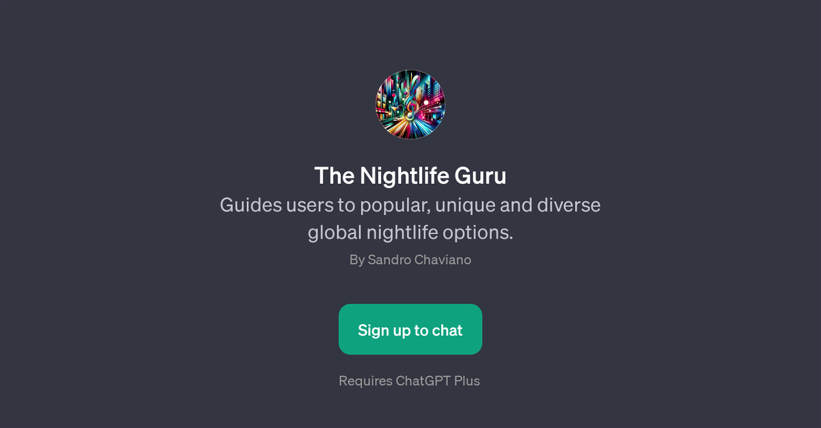 The Nightlife Guru website