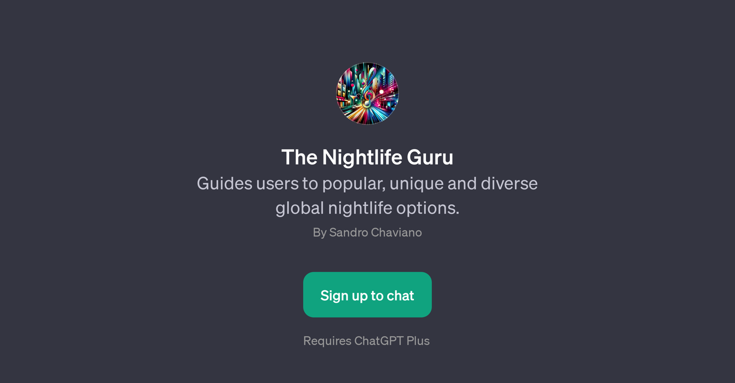 The Nightlife Guru website