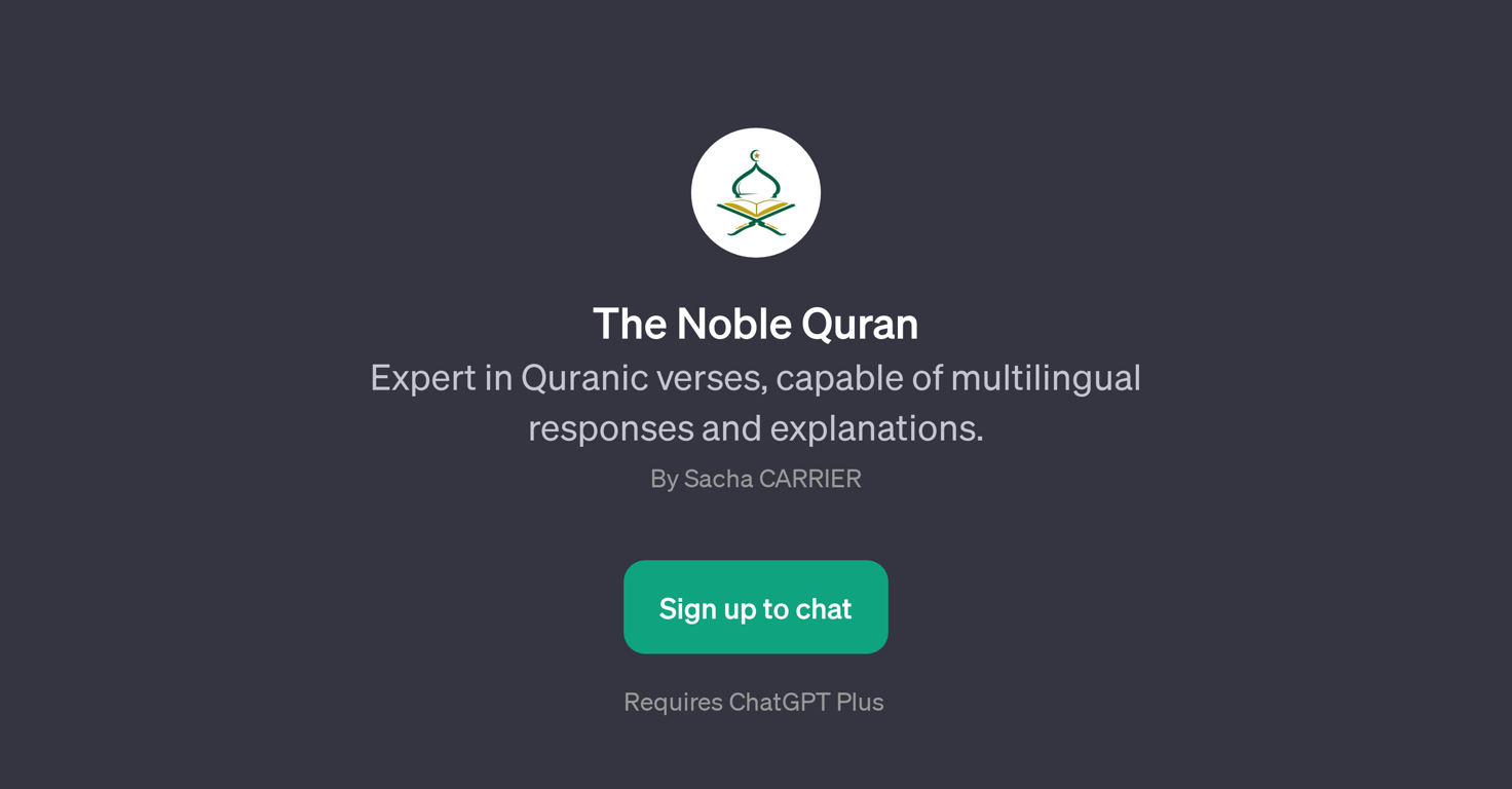 The Noble Quran website