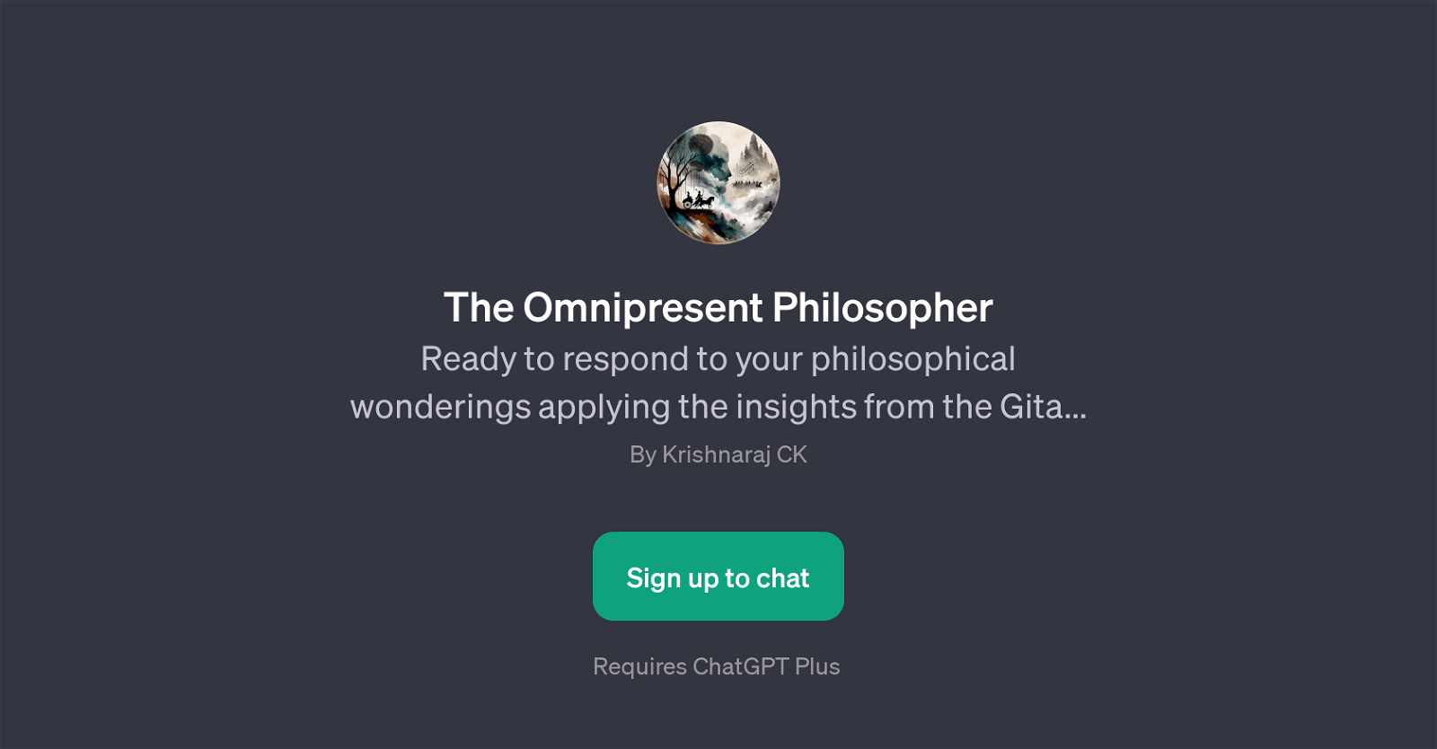 The Omnipresent Philosopher website