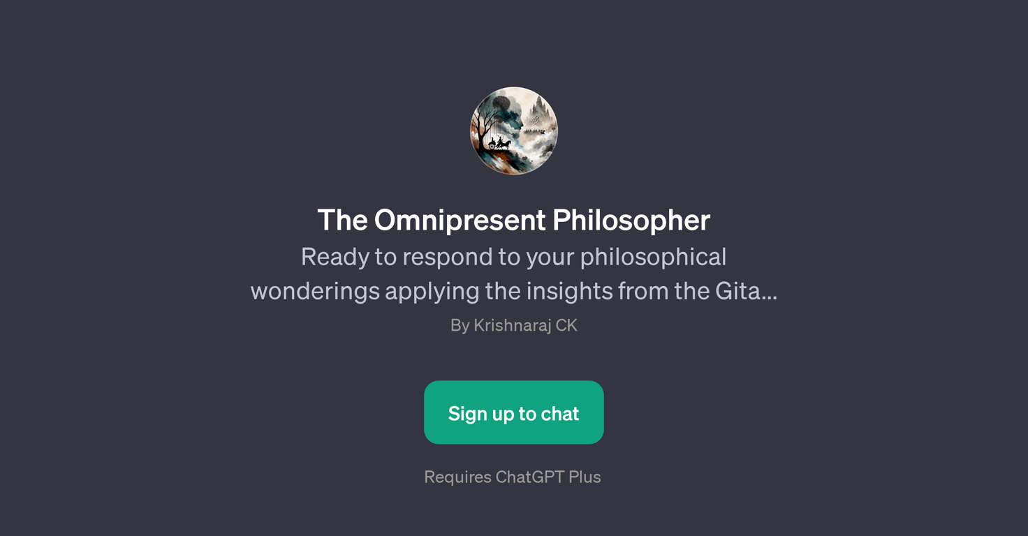 The Omnipresent Philosopher website
