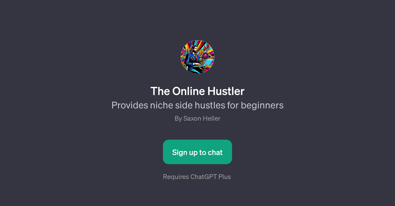 The Online Hustler website