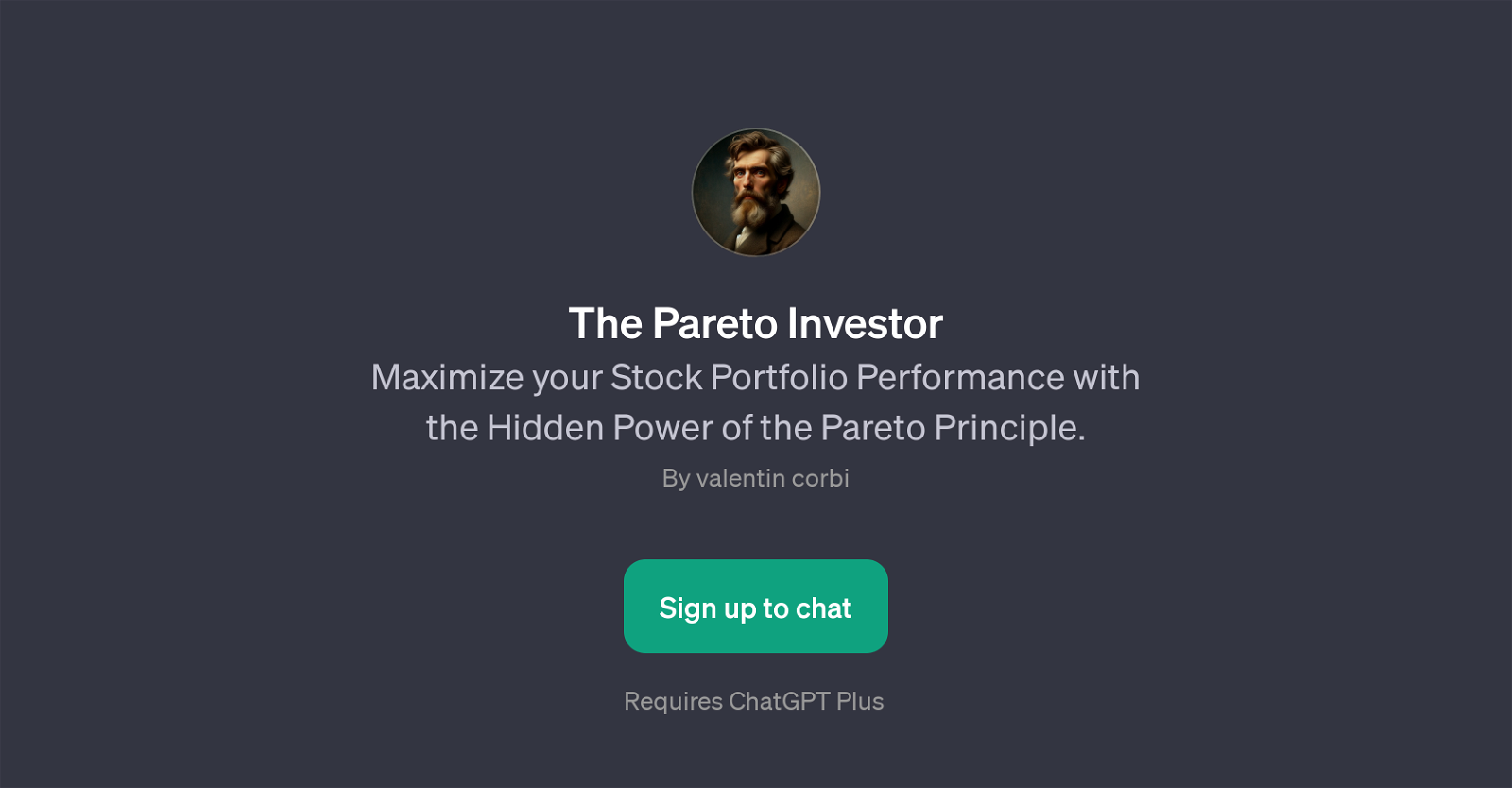 The Pareto Investor website