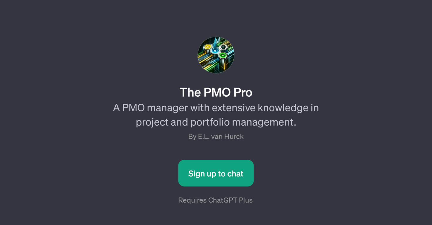 The PMO Pro website