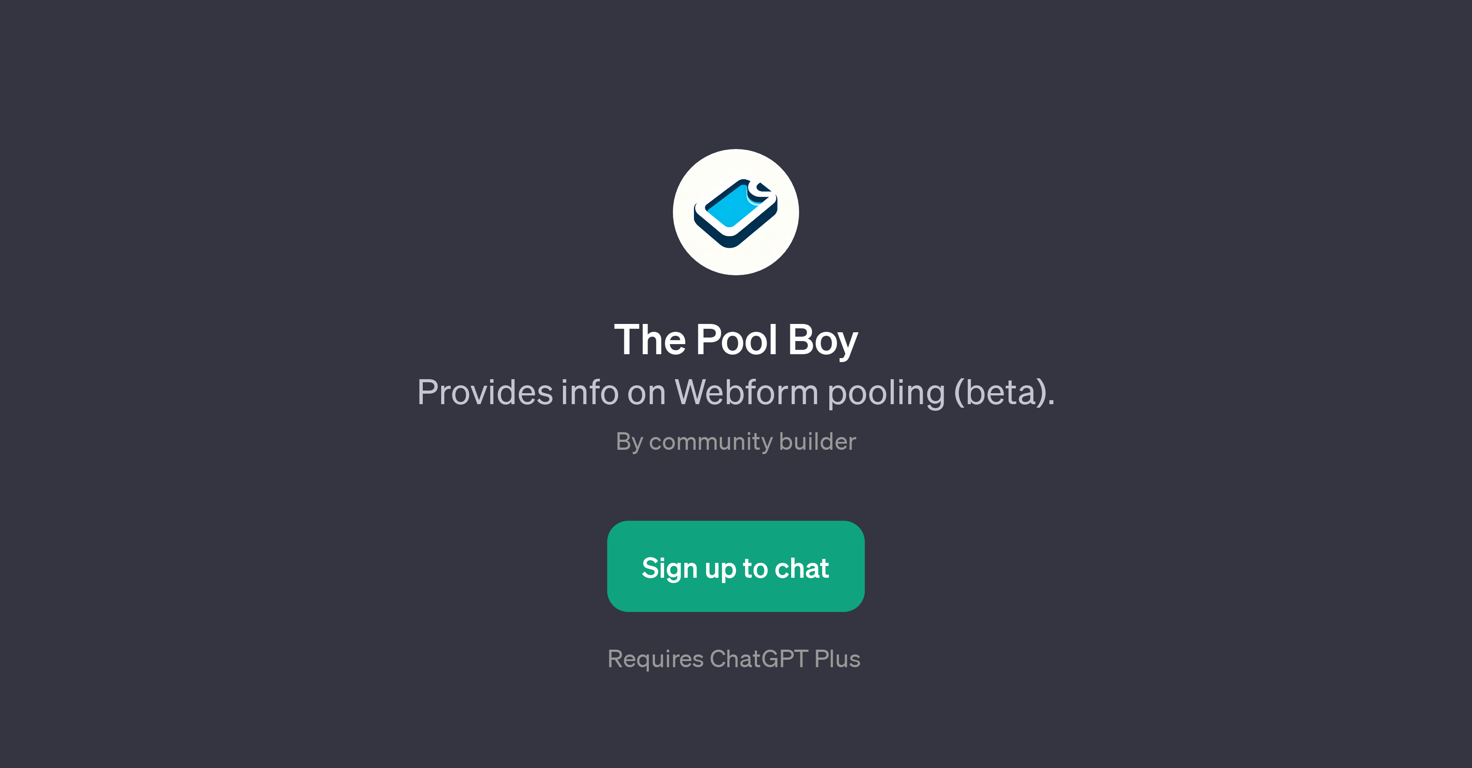 The Pool Boy website