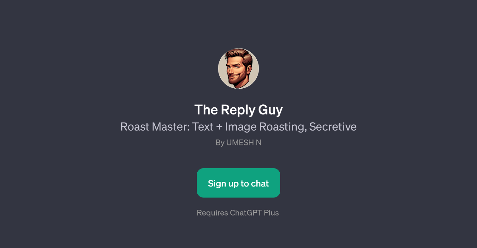 The Reply Guy website
