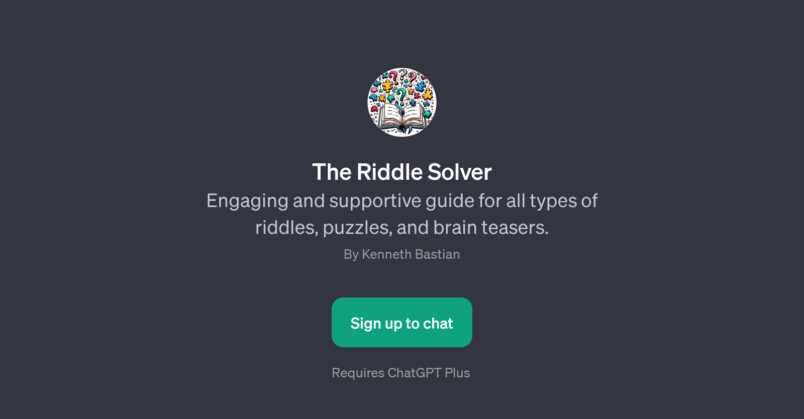 The Riddle Solver website