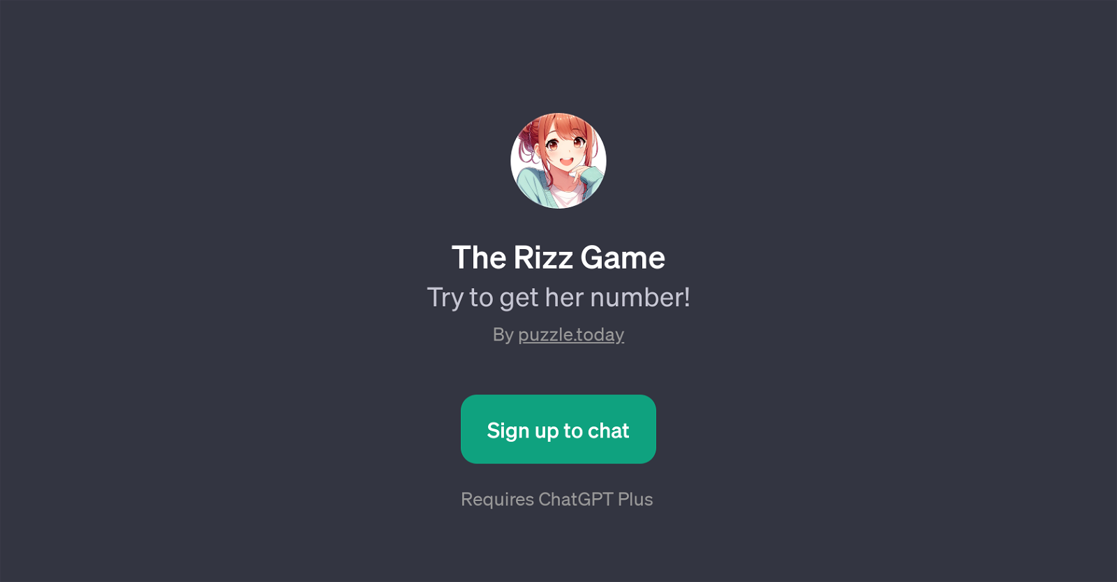 The Rizz Game website