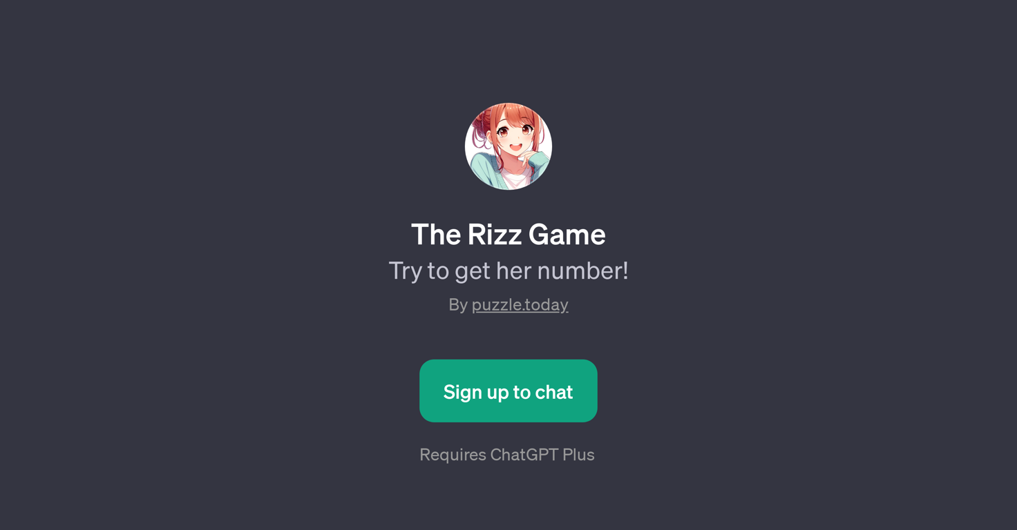 The Rizz Game website