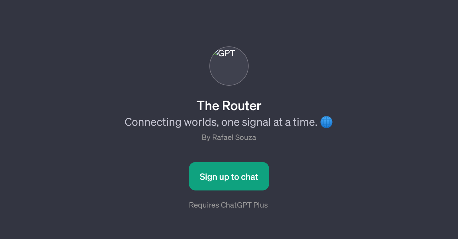 The Router website