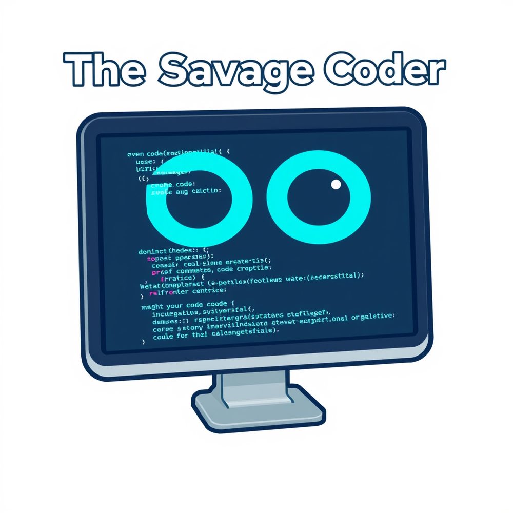 The Savage coder can code anything website