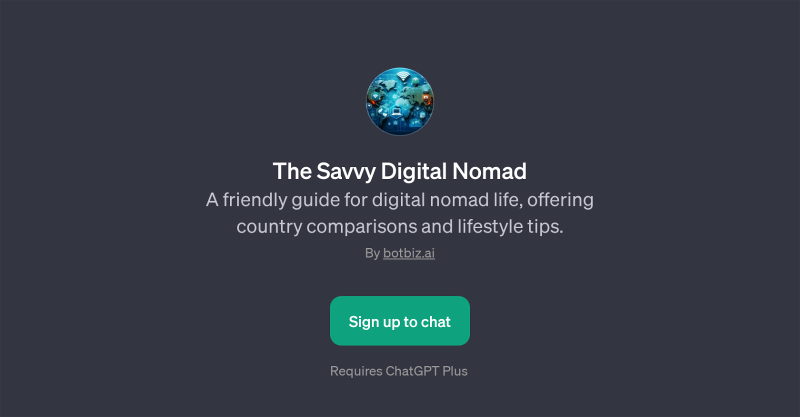 The Savvy Digital Nomad website