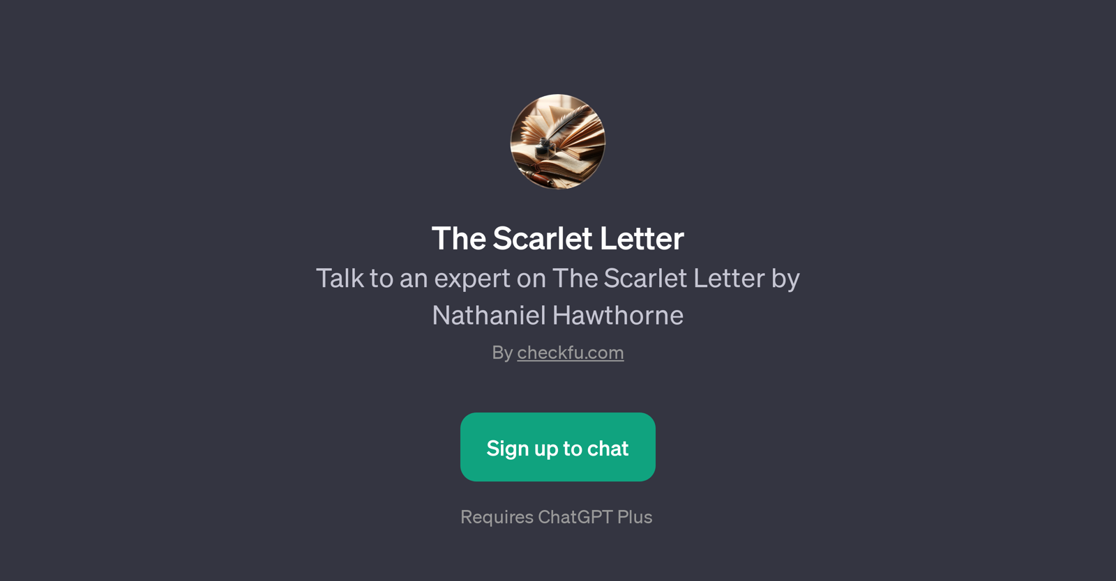 The Scarlet Letter website