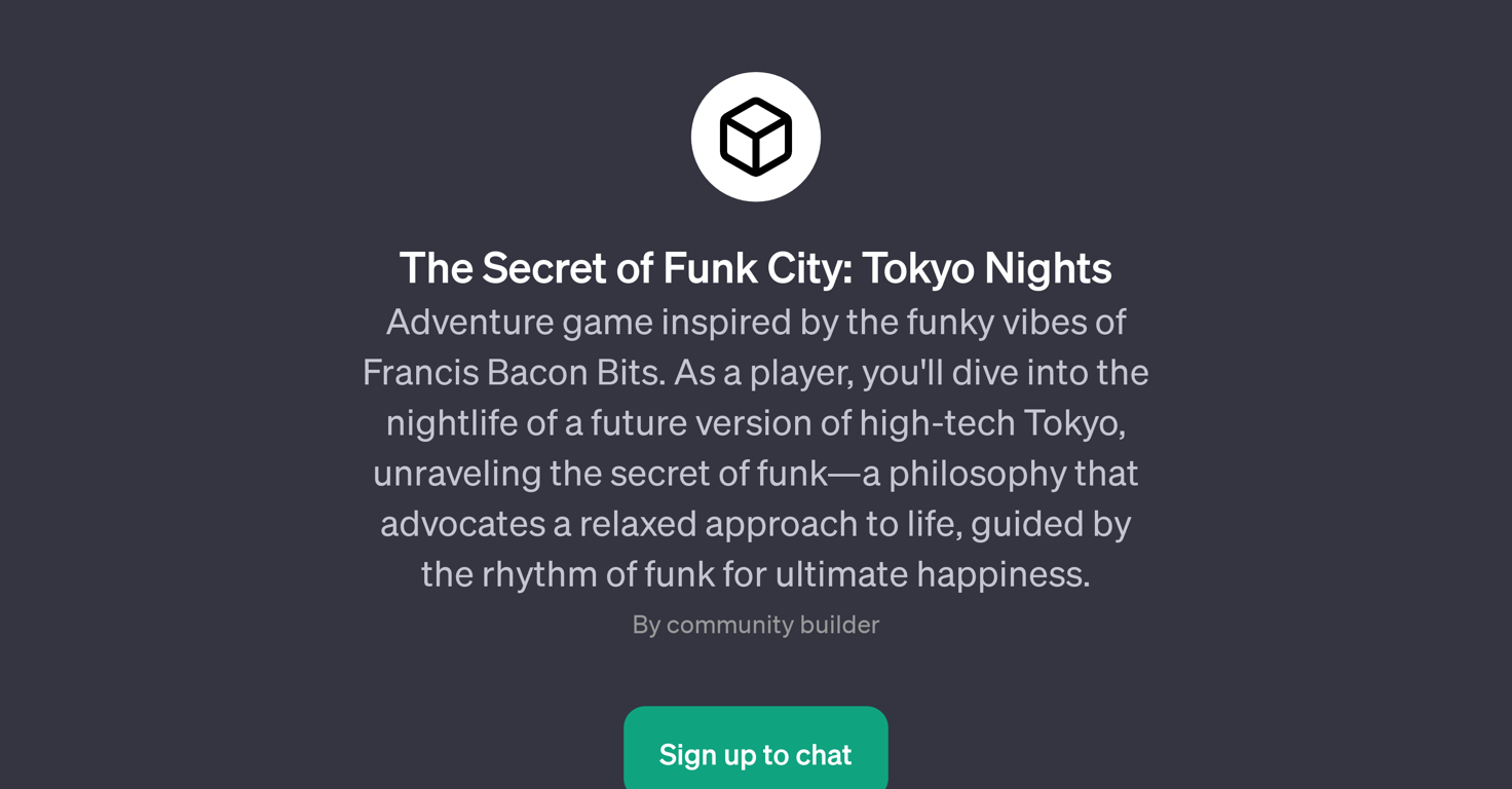 The Secret of Funk City: Tokyo Nights website