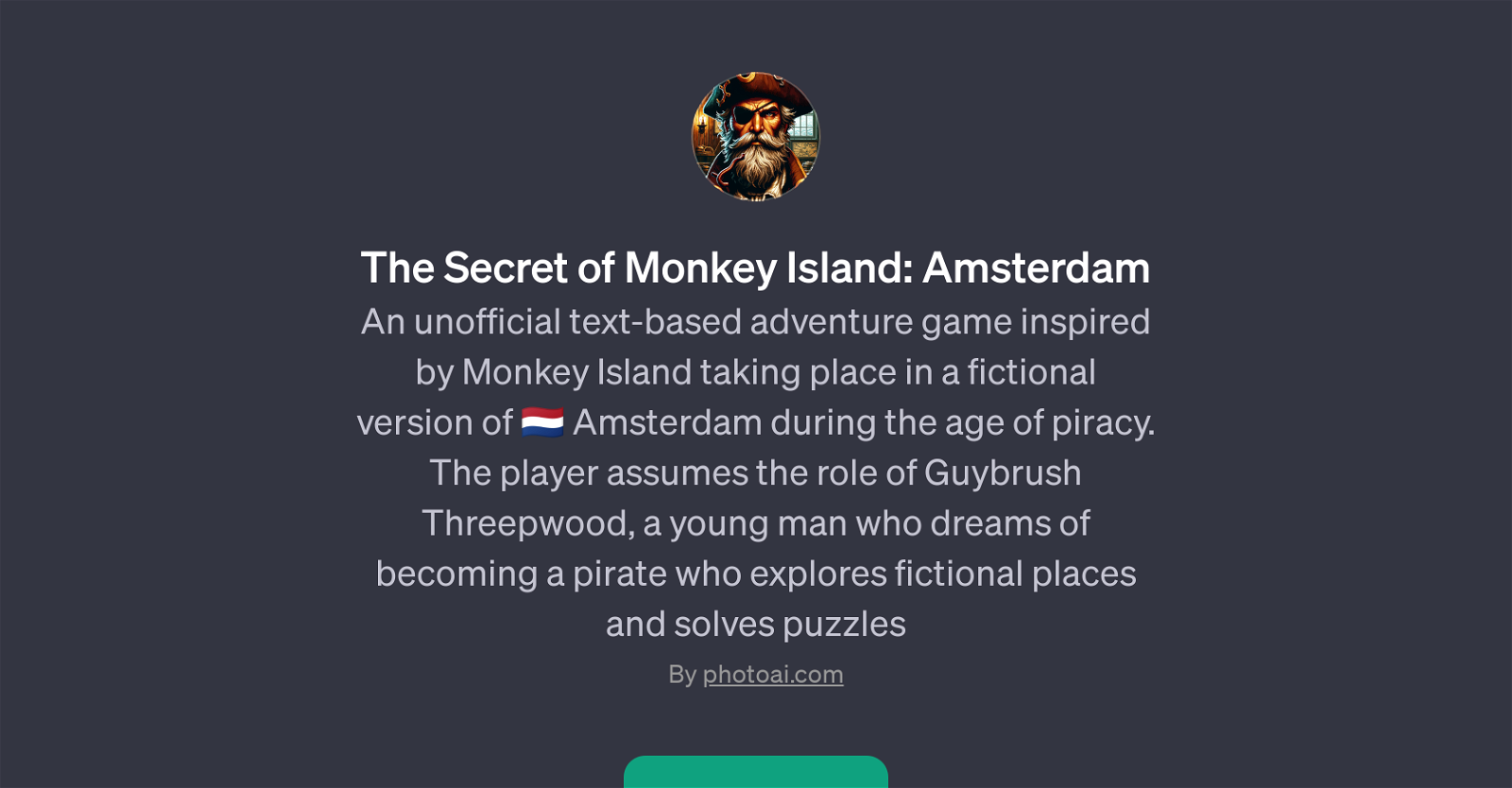 The Secret of Monkey Island: Amsterdam website