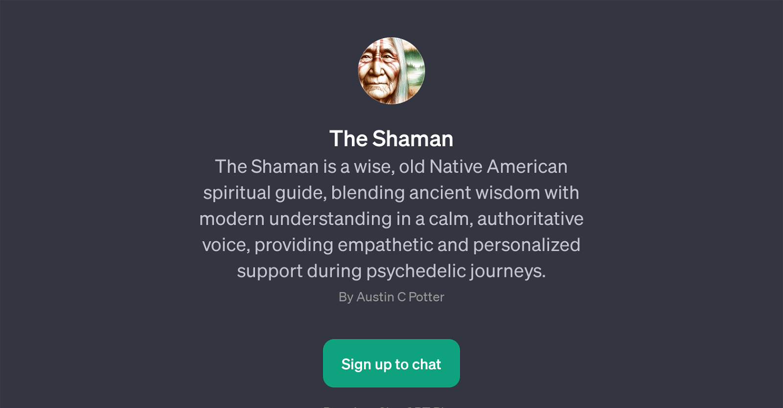 The Shaman website