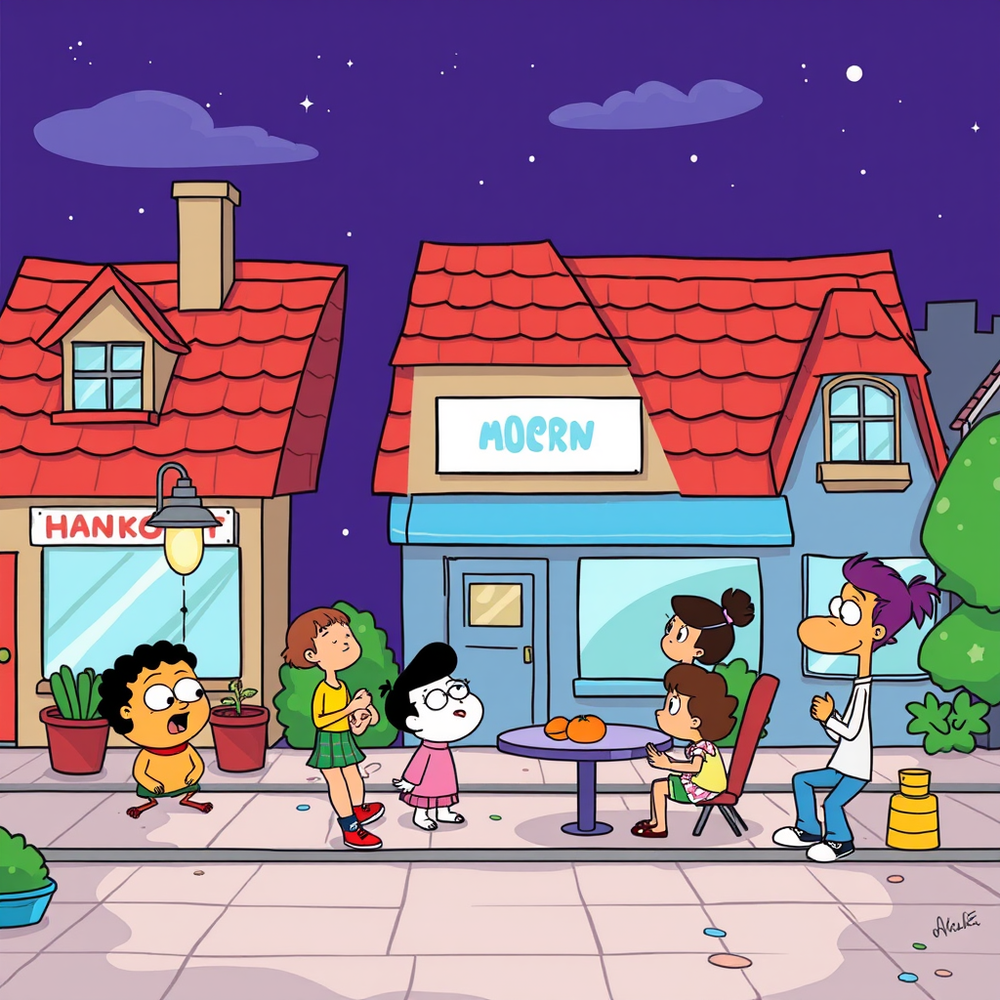 hilarious cartoon stories website