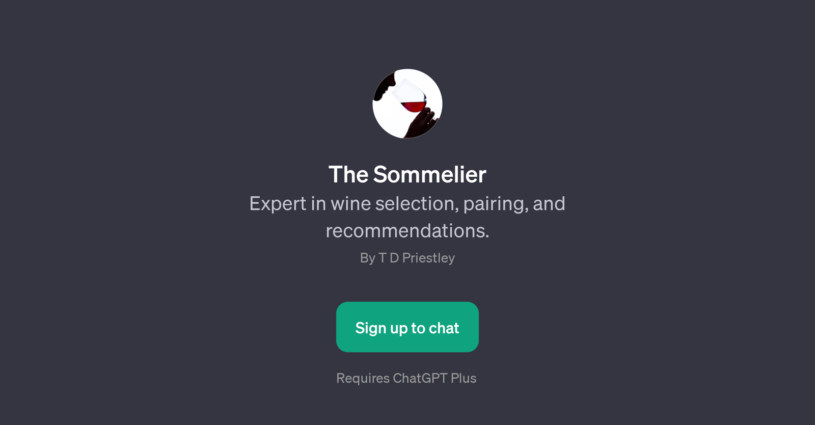 The Sommelier website