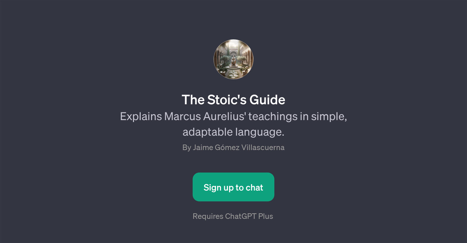 The Stoic's Guide website