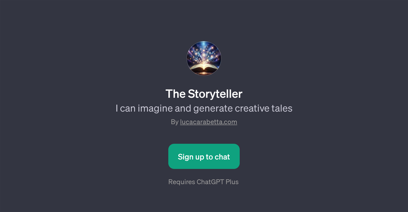 The Storyteller website
