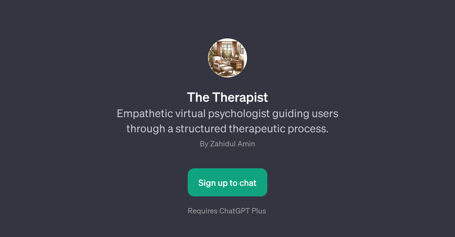 The Therapist website