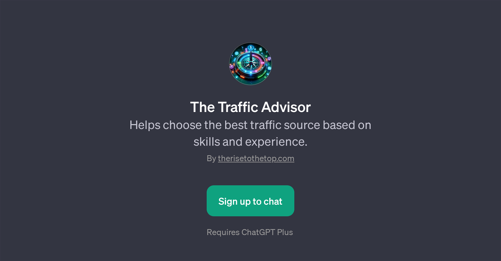 The Traffic Advisor website