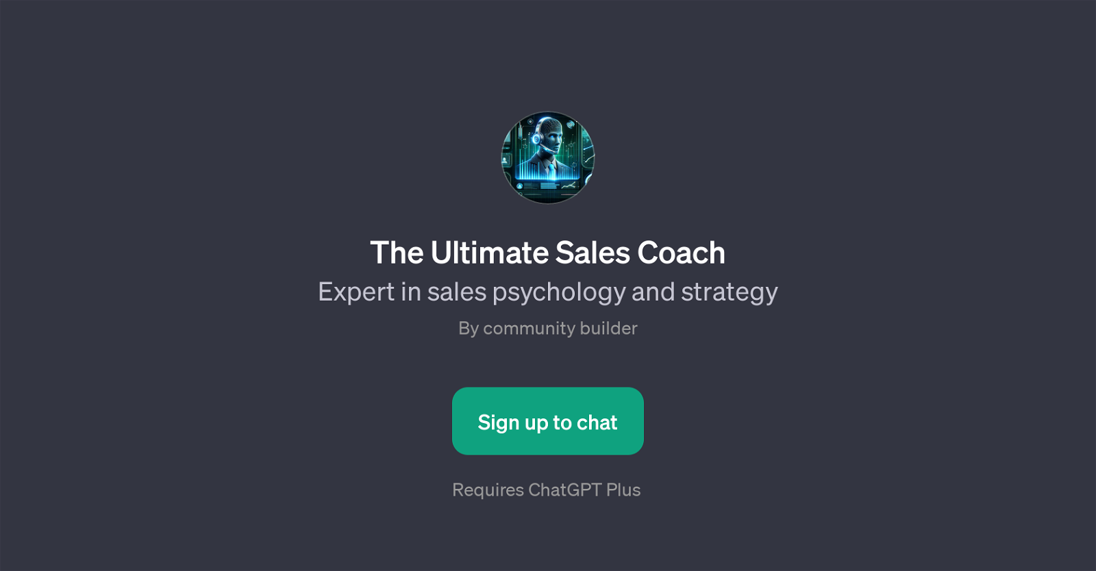 The Ultimate Sales Coach website