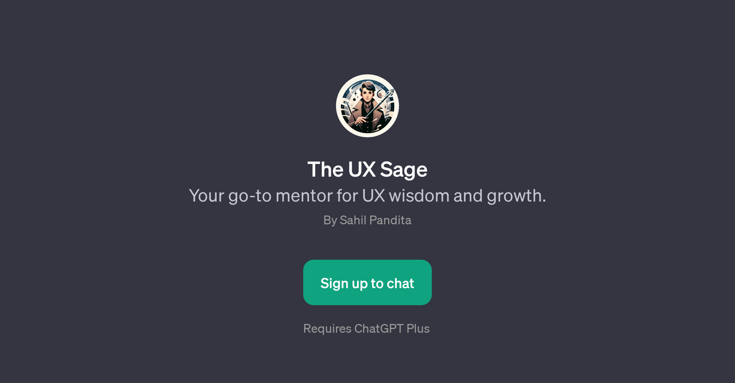 The UX Sage website