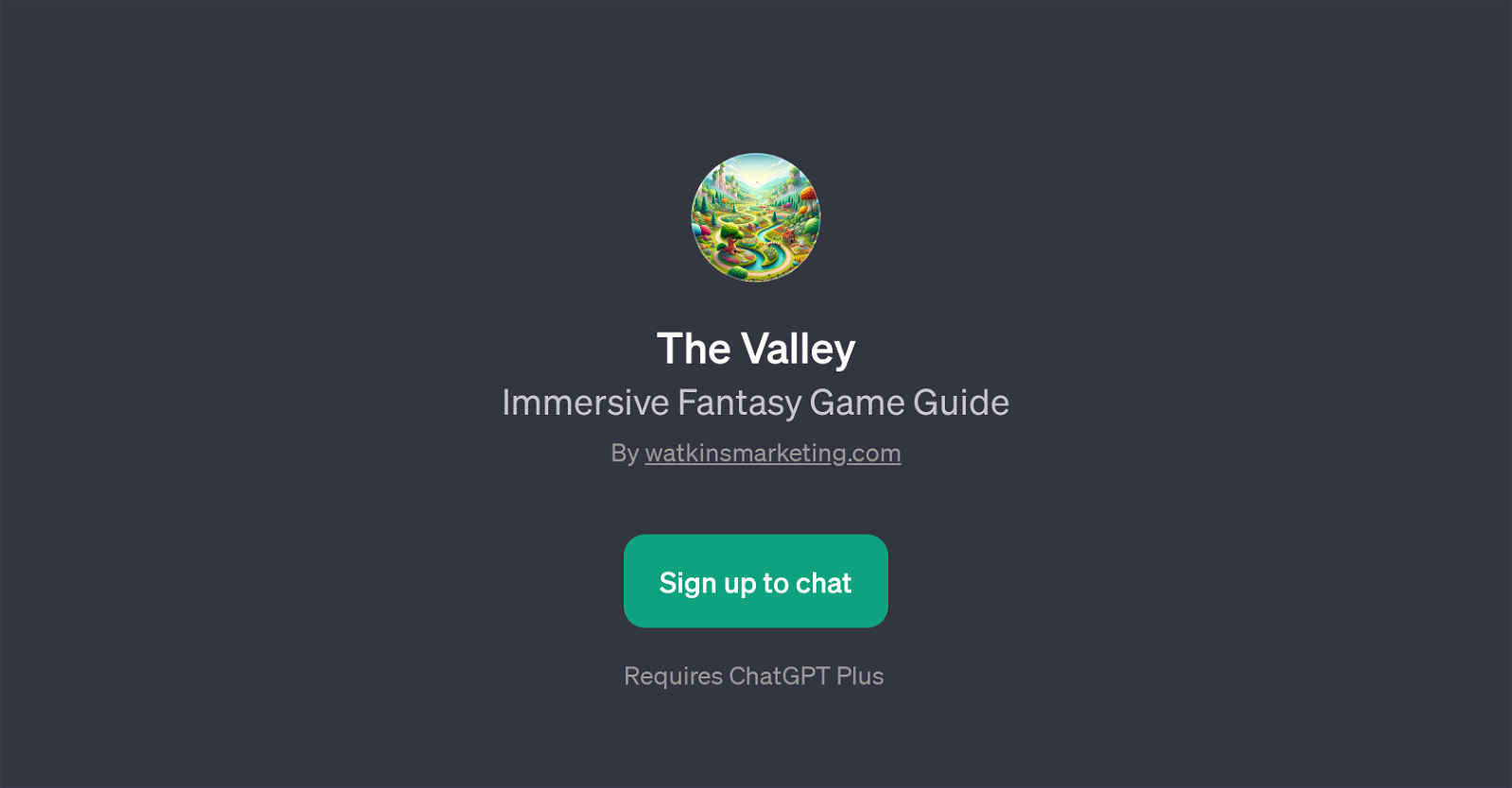 The Valley website