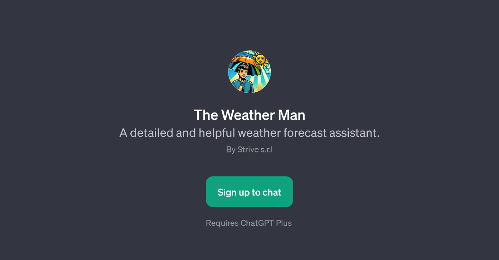 The Weather Man website