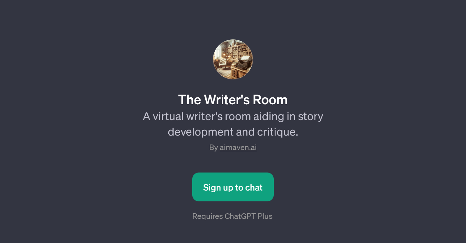 The Writer's Room website