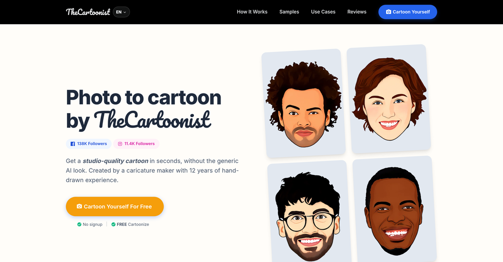 TheCartoonist.Studio website