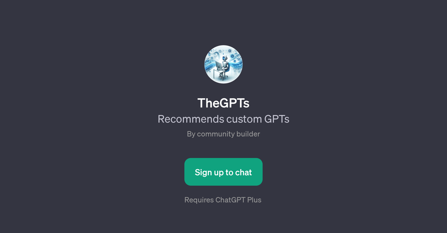 TheGPTs website