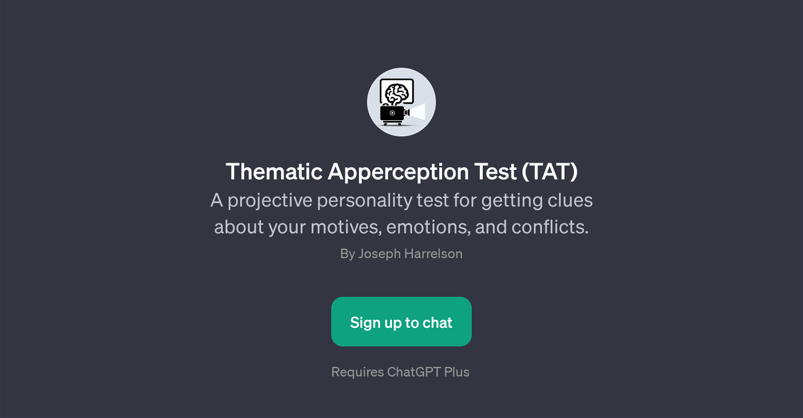 Thematic Apperception Test (TAT) website