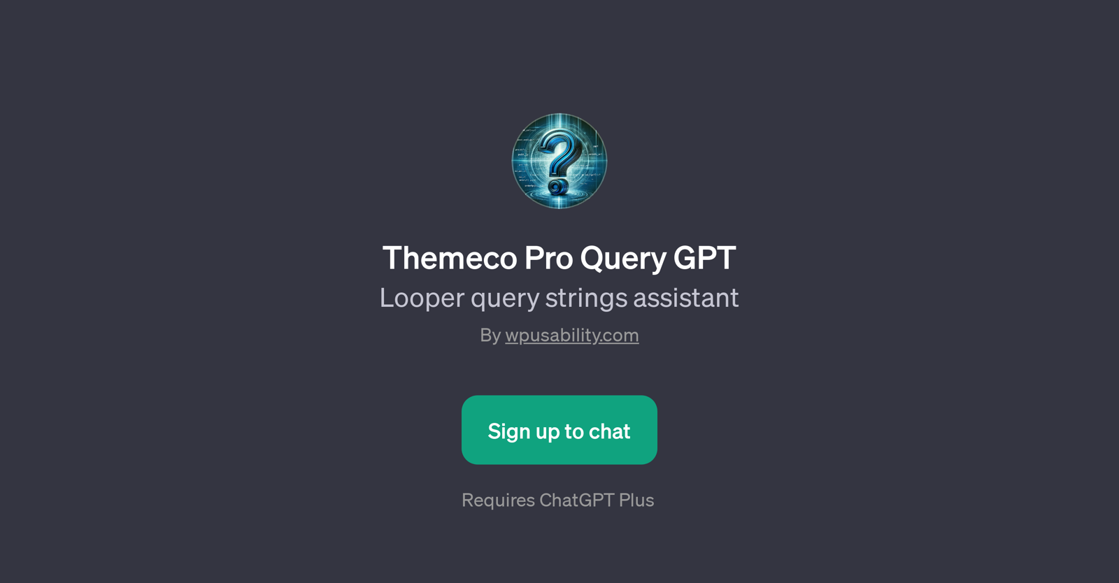 Themeco Pro Query GPT website