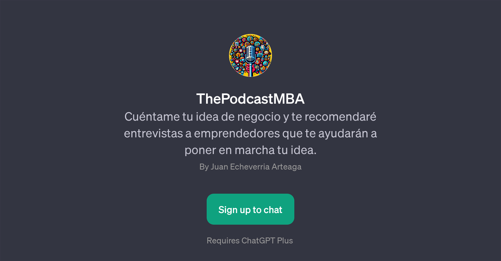 ThePodcastMBA website