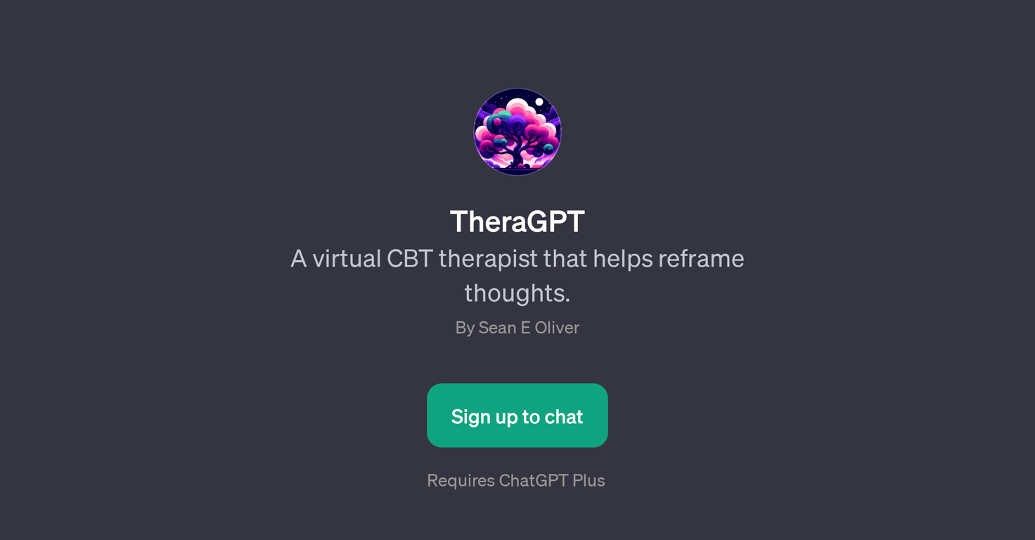 TheraGPT website