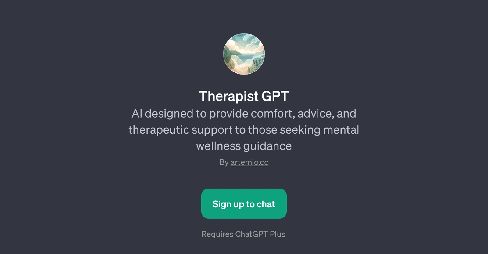 Therapist GPT website