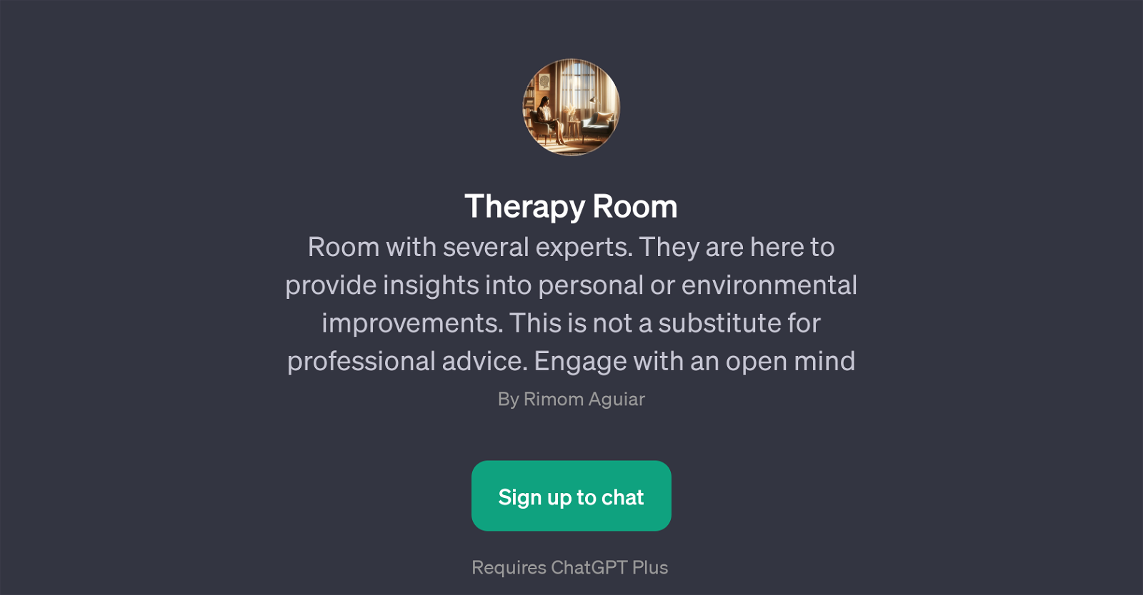 Therapy Room website
