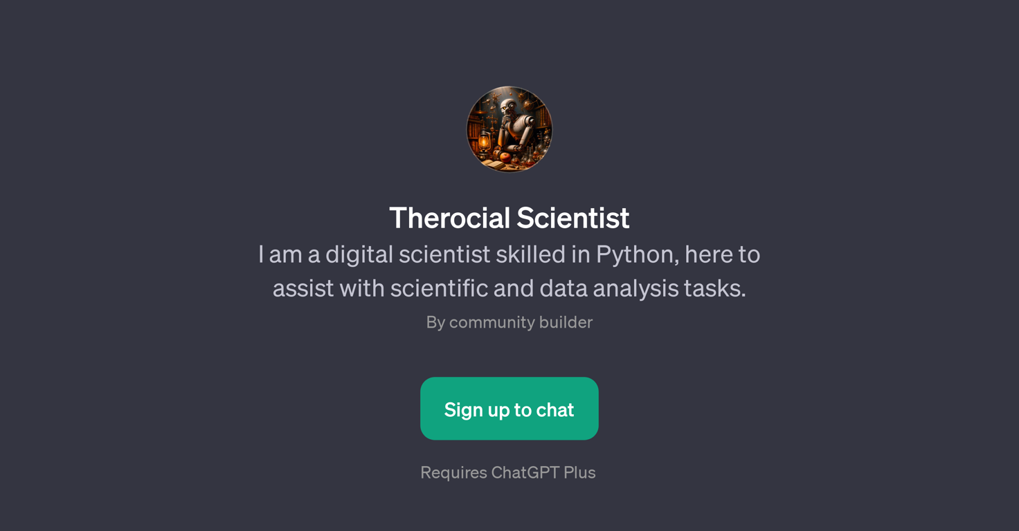 Therocial Scientist website