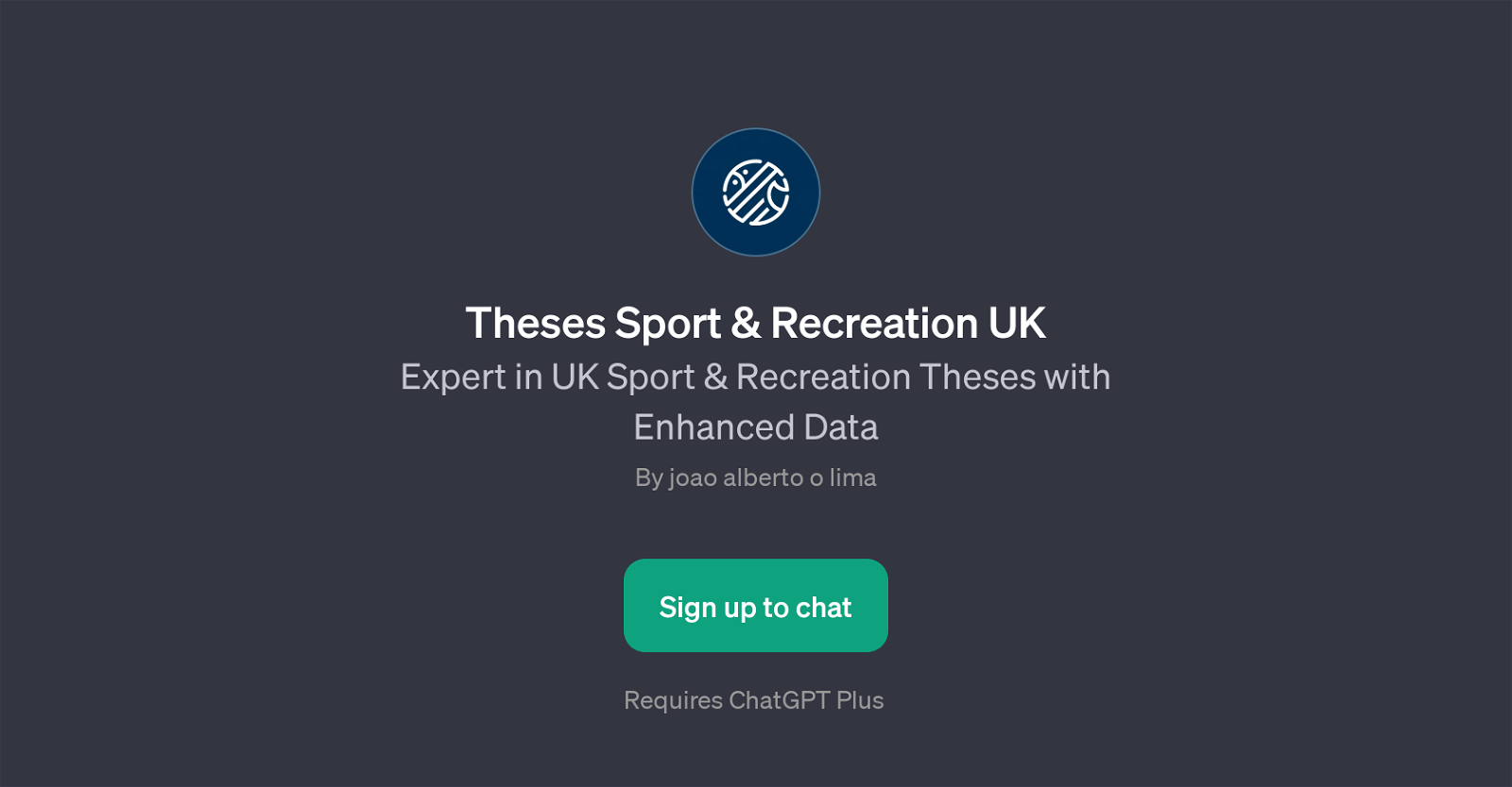 Theses Sport & Recreation UK website