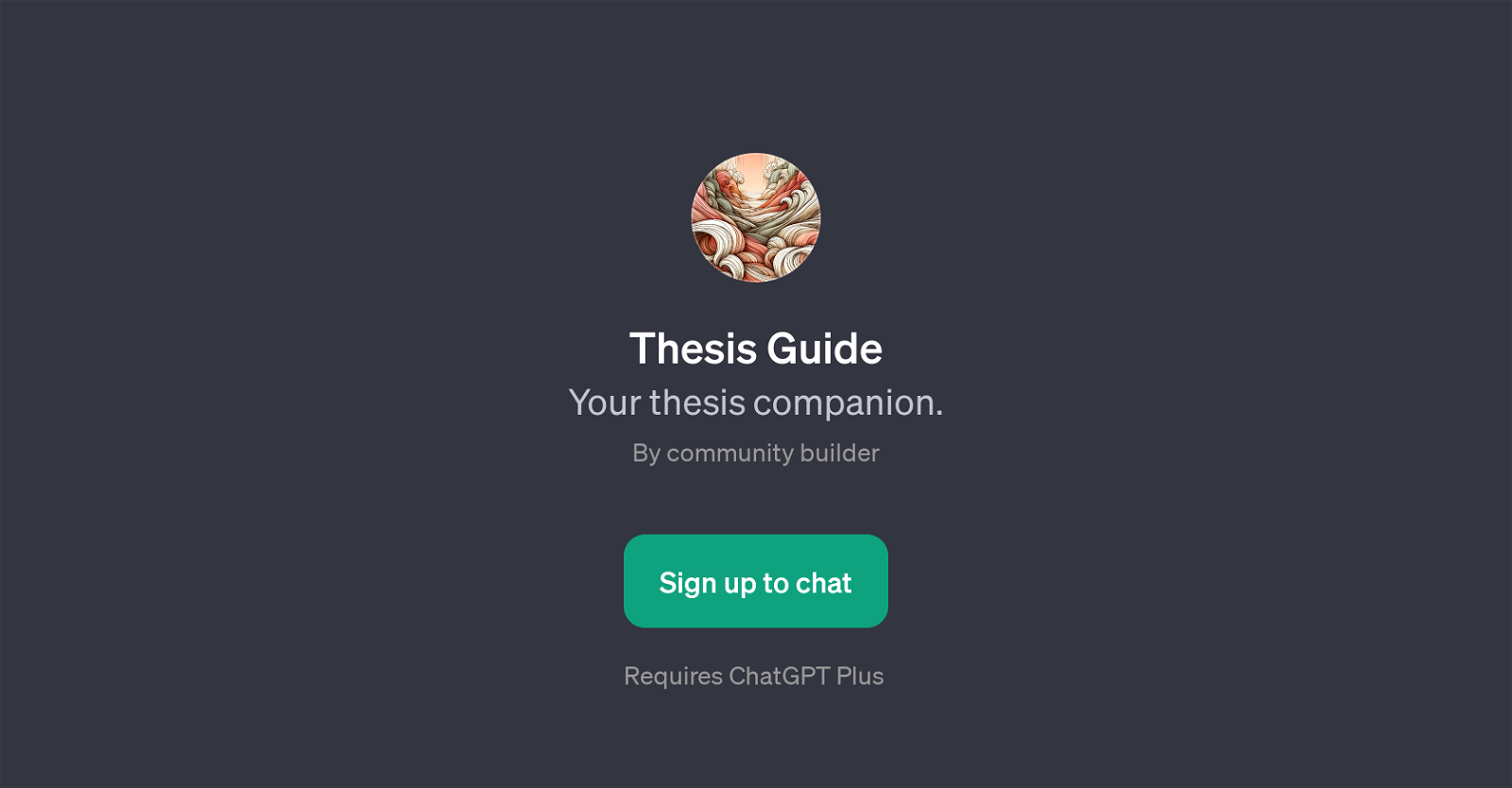 Thesis Guide website