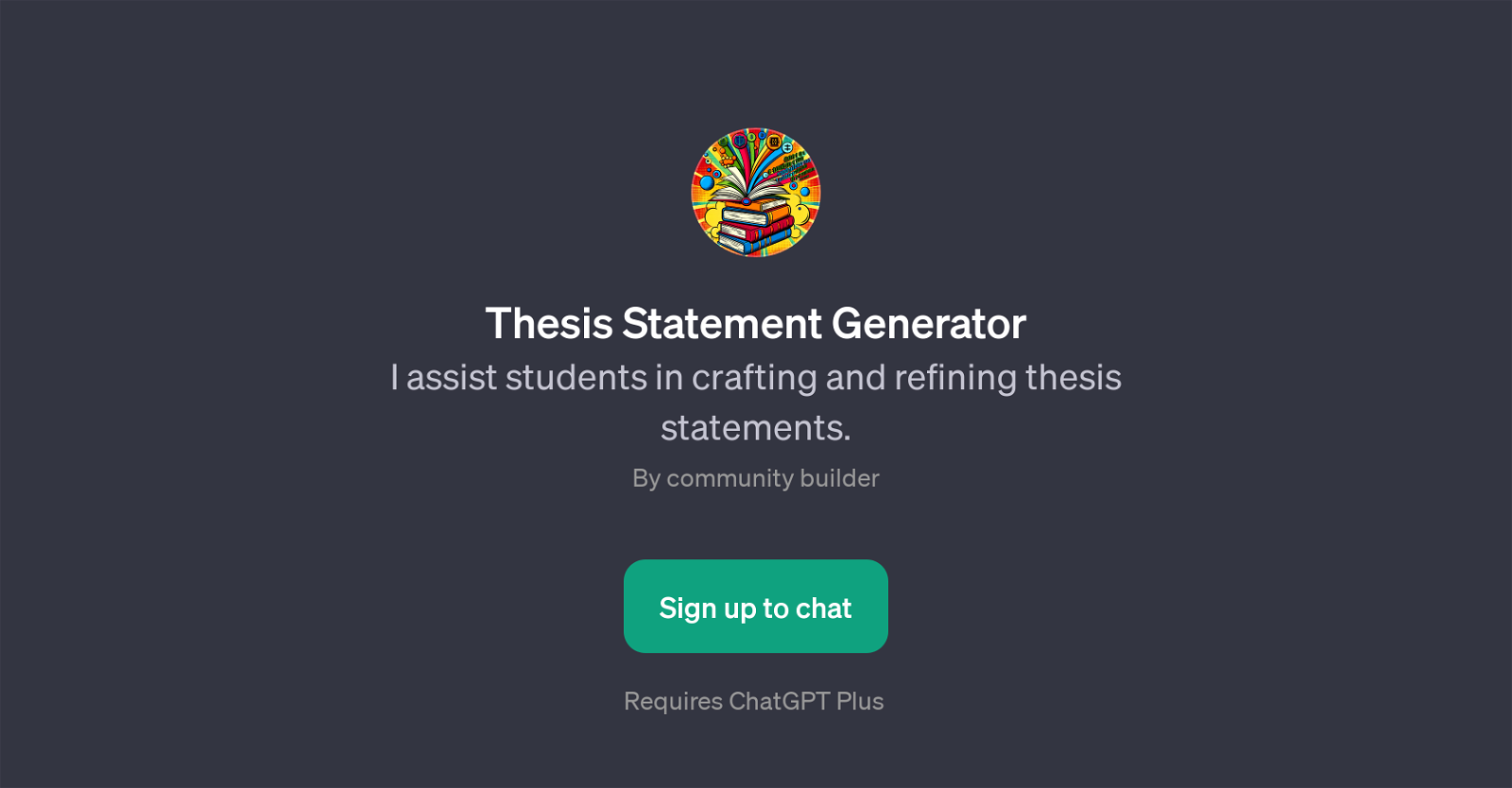 Thesis Statement Generator website