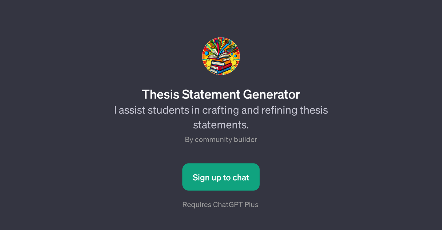 Thesis Statement Generator website