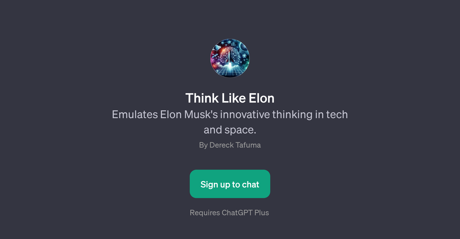 Think Like Elon website