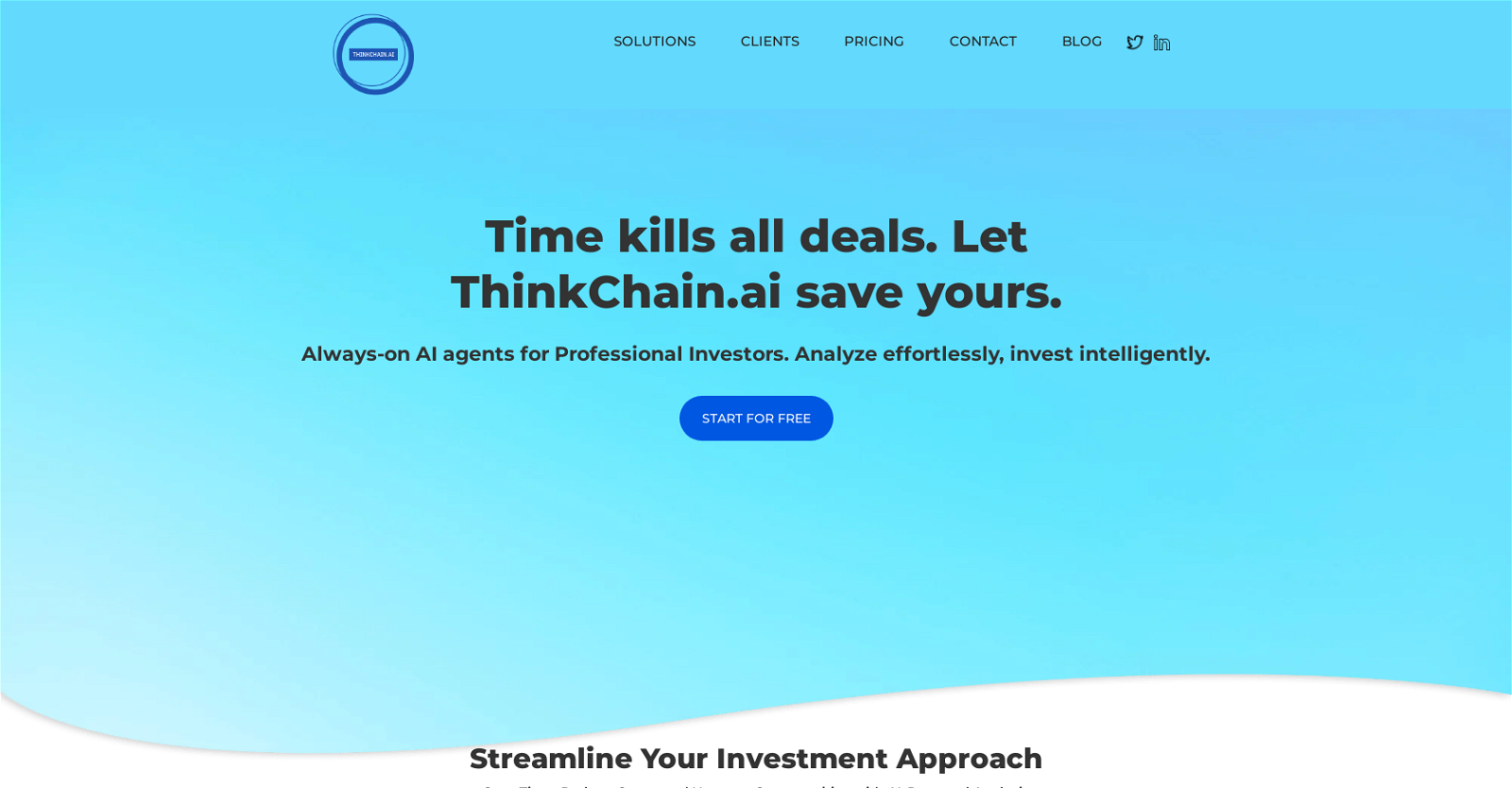 ThinkChain website