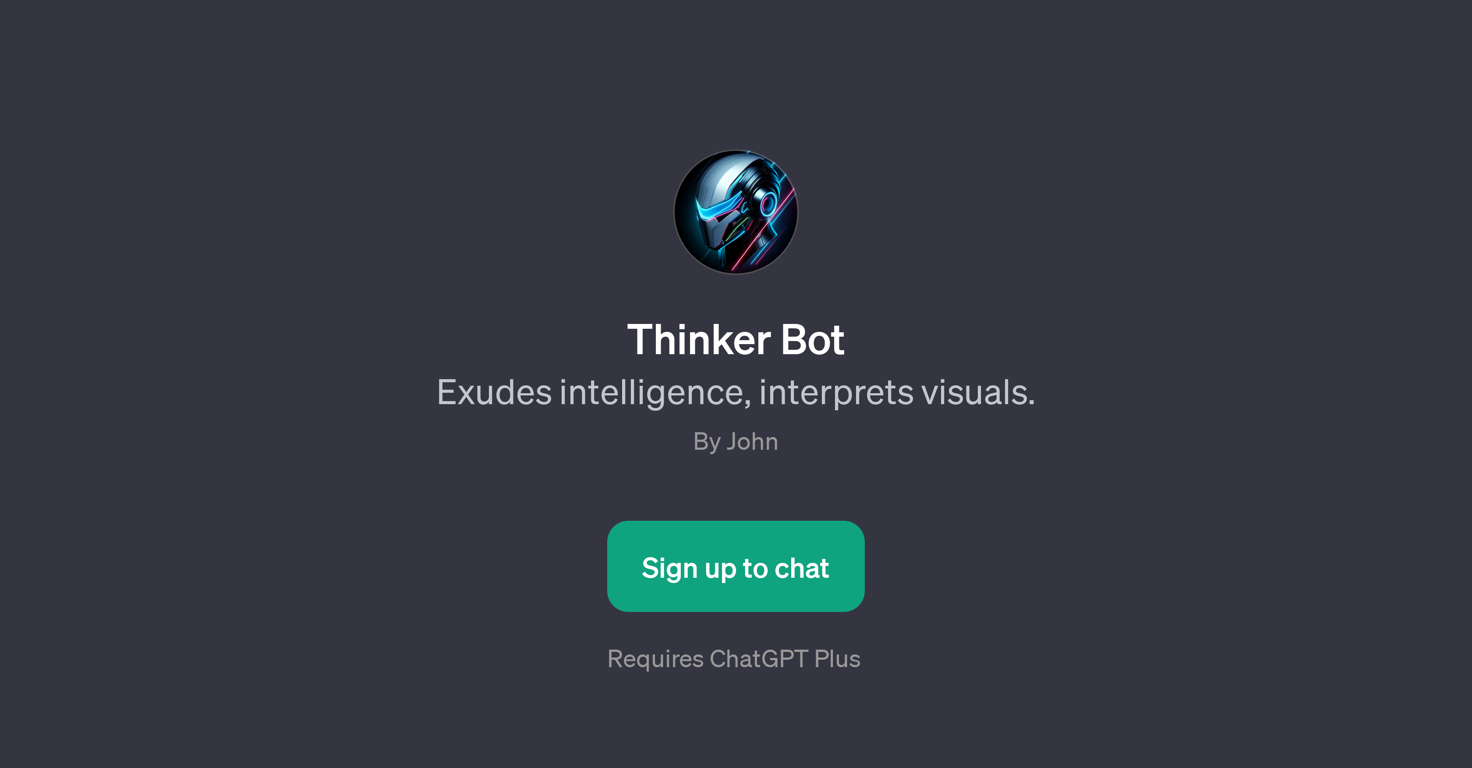Thinker Bot website